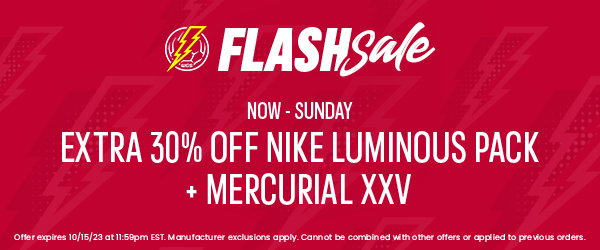Nike Luminous and XXV flash sale Mobile
