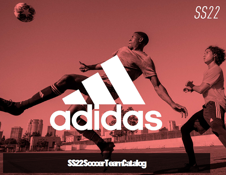 adidas 2022 Team Soccer Catalog